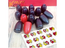 Комплект круглых ручек рычагов КМУ с резьбой М10 Комплект круглых ручек рычагов КМУ с резьбой М10