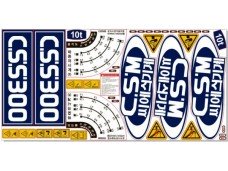 Комплект наклеек КМУ CS MACHINERY CSS300 Комплект наклеек КМУ CS MACHINERY CSS300