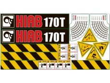 Комплект наклеек КМУ HIAB 170T