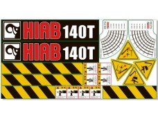 Комплект наклеек КМУ HIAB 140T