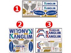 Комплект наклеек КМУ KANGLIM KS-1256GII Комплект наклеек КМУ KANGLIM KS-1256GII