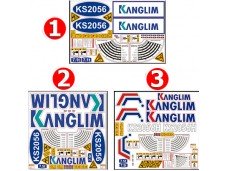 Комплект наклеек КМУ KANGLIM KS-2056 Комплект наклеек КМУ KANGLIM KS-2056