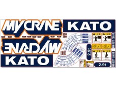 Комплект наклеек КМУ KATO KS-330 Комплект наклеек КМУ KATO KS-330