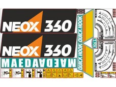 Комплект наклеек КМУ MAEDA MC-360