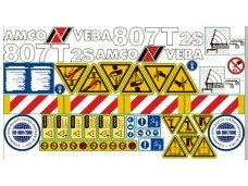 Комплект наклеек КМУ AMCO VEBA 807T 2s