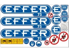 Комплект наклеек КМУ EFFER 75