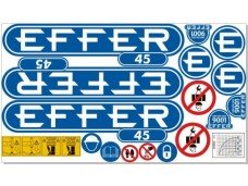 Комплект наклеек КМУ EFFER 45