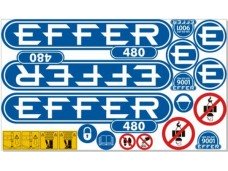 Комплект наклеек КМУ EFFER 480