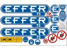 Комплект наклеек КМУ EFFER 75