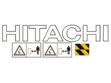 Наклейки на экскаватор HITACHI