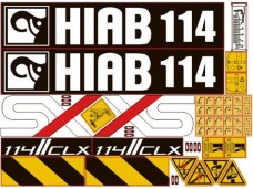 Комплект наклеек КМУ HIAB 114