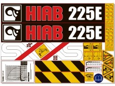 Комплект наклеек КМУ HIAB 225E Комплект наклеек КМУ HIAB 225E