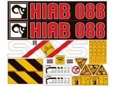Комплект наклеек КМУ HIAB 088 Комплект наклеек КМУ HIAB 088