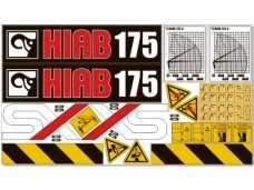 Комплект наклеек КМУ HIAB 175 Комплект наклеек КМУ HIAB 175