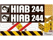 Комплект наклеек КМУ HIAB 244 Комплект наклеек КМУ HIAB 244
