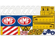 Комплект наклеек КМУ HMF 2220 Комплект наклеек КМУ HMF 2220