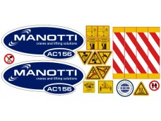 Комплект наклеек КМУ MANOTTI AC156