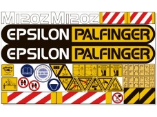 Комплект наклеек КМУ PALFINGER M120Z Комплект наклеек КМУ PALFINGER M120Z