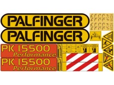 Комплект наклеек КМУ PALFINGER PK15500 Комплект наклеек КМУ PALFINGER PK15500