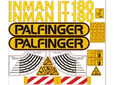Комплект наклеек КМУ INMAN IT 180