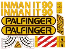 Комплект наклеек КМУ INMAN IT 90
