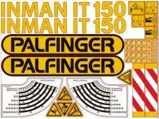 Комплект наклеек КМУ INMAN IT 150