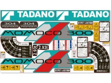 Комплект наклеек КМУ TADANO MOMOCO