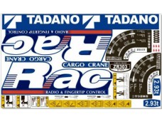 Комплект наклеек КМУ TADANO RAC Комплект наклеек КМУ TADANO RAC