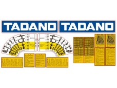 Комплект наклеек КМУ TADANO TM45 Комплект наклеек КМУ TADANO TM45