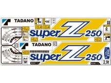 Комплект наклеек КМУ TADANO Z250
