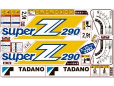 Комплект наклеек КМУ TADANO Z290
