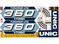 Комплект наклеек КМУ UNIC UR-360