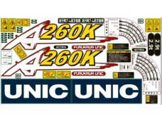 Комплект наклеек КМУ UNIC URA-260