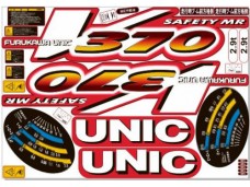 Комплект наклеек КМУ UNIC URV-370 Комплект наклеек КМУ UNIC URV-370