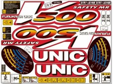 Комплект наклеек КМУ UNIC URV-505 Комплект наклеек КМУ UNIC URV-505